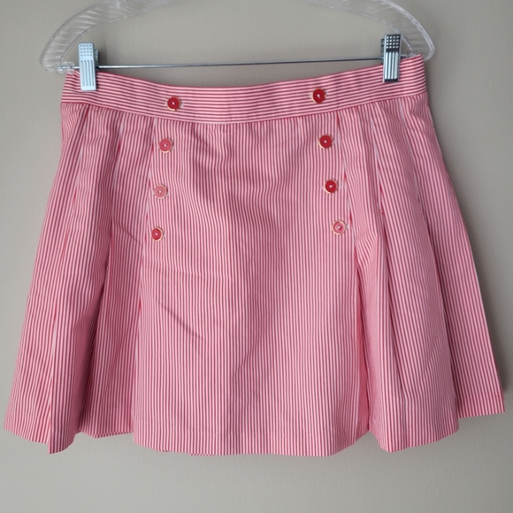Tail Active Dresses & Skirts - VINTAGE Tail Active Red and White Striped Athletic Tennis Skirt Size 14